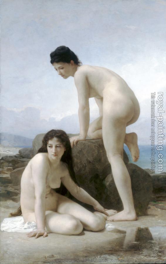 William-Adolphe Bouguereau : The Two Bathers